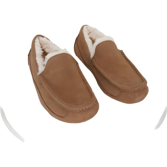 Ugg Ascot Men\'s Sheepskin Moccasin Slippers Cozy Indoor Brown US 8 EU 41 main image 5